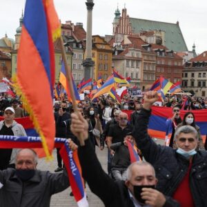 Demonstracje związane z wojną w Artsakh w 2020 roku